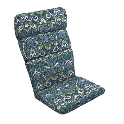 Sapphire Aurora Outdoor Adirondack Chair Cushion Blue - Arden Selections