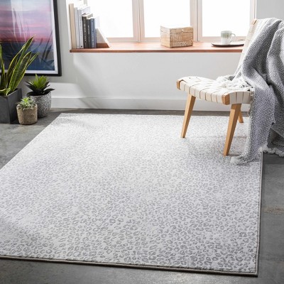 Hauteloom Keenes Leopard Print Area Rug