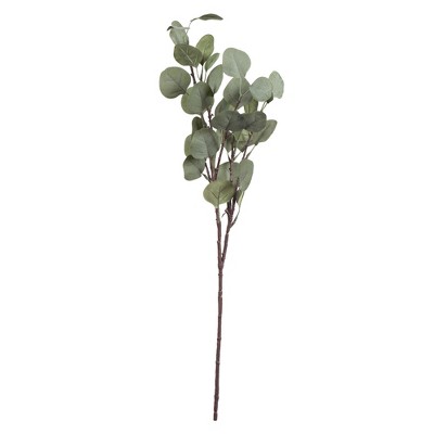 Vickerman 25" Artificial Flocked Leaves Spray. Includes 4 sprays per pack.