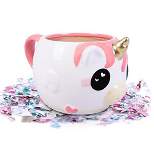 Underground Toys Pink Unicorn Coffee Mug - Cute Unicorn Ceramic Mug - Great Gift for Kids and Adults