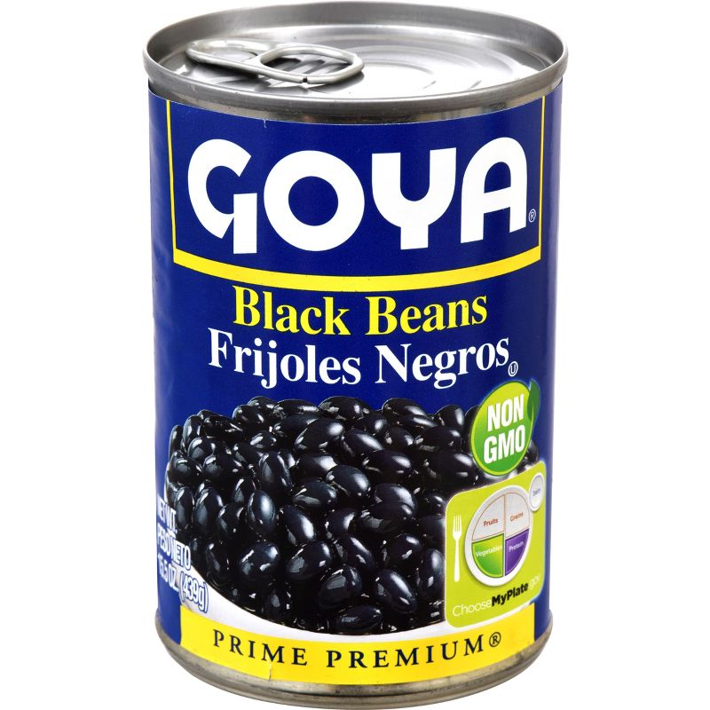 Goya Black Beans - 15.5oz, 1 of 5