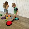 Kore Design Sensory Game Tiles, Assorted Colors, Two Sizes 10.23" & 4", Pastel Colors - 2 of 3