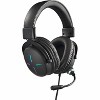 Acer Nitro Gaming Headset Black - Retractable Noise-cancelling Microphone - USB, Mini-phone (3.5mm) - 6.89-ft cable - Over-the-head - 3 of 4
