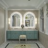 Apmir Super Bright 192 LEDs/m LED Lighted Anti-Fog Tempered Glass Arched Bathroom/Vanity Mirror with ETL & 3-Year Warranty - 4 of 4