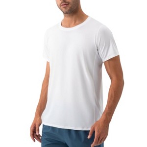 Anna-Kaci Active Men's Classic Fit Athletic T-Shirt with Quick-Dry Fabric and Short Sleeves - 1 of 4