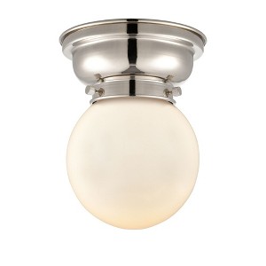 Beacon - 1 Light Flush Mount In Industrial Style-7.15 Inches Tall and 6.25 Inches Wide - 1 of 1