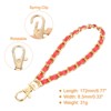 Unique Bargains Leather Removable Wallet Keychain Bag Replacement Wristlet Straps - 2 of 4