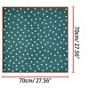 INSPIRE CHIC Women's Polka Dot Square Neckerchief Headband 27.56*27.56 inches(L*W) - 3 of 4