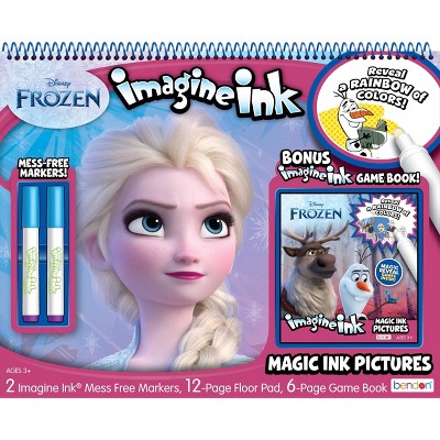 Frozen Imagine Ink Giant Floor Pad with Bonus Book