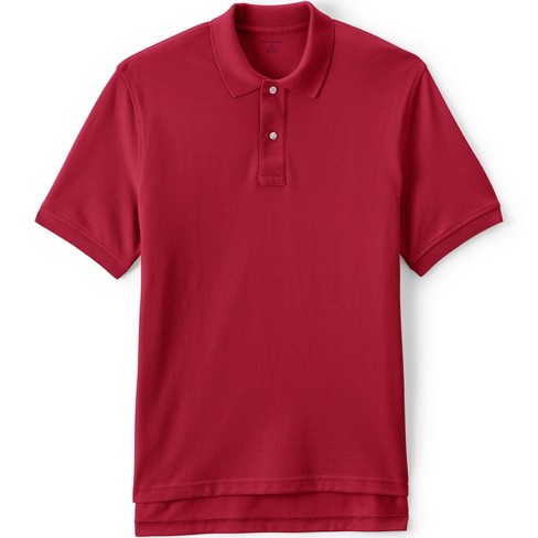 Stitch Half Sleeve Polo Shirt For Men - Light Maroon - POLO - 026