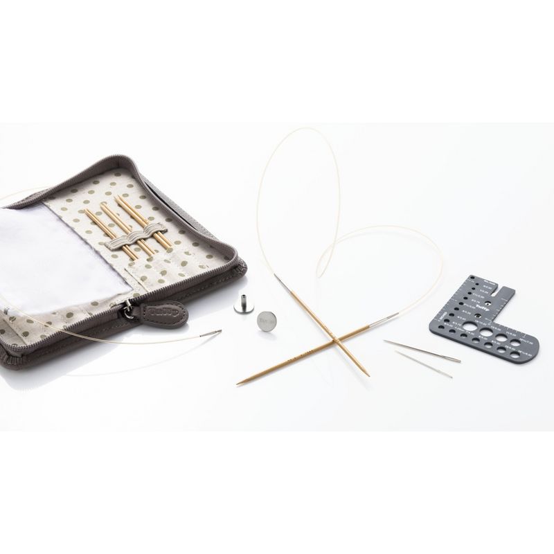 Tulip CarryC Interchangeable Bamboo Knitting Needle Set-Long Fine Gauge, 4 of 6