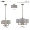 Livex Lighting Kalmar 4 - Light Chandelier in  Brushed Nickel - 4 of 4