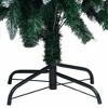 vidaXL Artificial Pre-lit Christmas Tree with Ball Set&Pine Cones 70.9" - 4 of 4