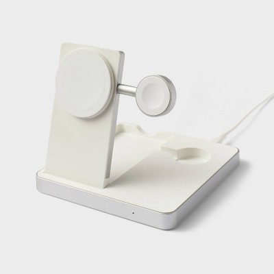 3 In 1 Charger For Iphone Watch And Airpod - Heyday™ White : Target