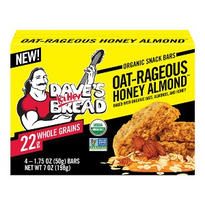 DKB Snack Bar Oat-Rageous Honey Almond - 4ct/7oz - 1 of 4