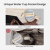 Laptop Tote Bag for Women With Large Cup Holder, Leather Work Tote Bag for Women - 3 of 4