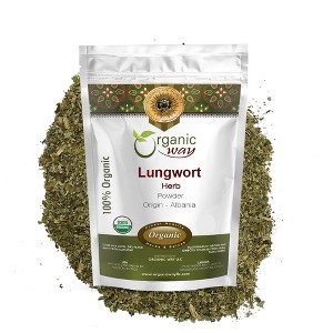 Organic Lungwort Herb Powder 4 Oz - 1 of 4