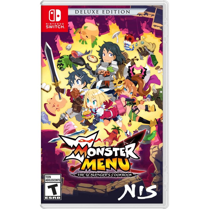 Monster Menu: The Scavengers Cookbook Deluxe Edition - Nintendo Switch: RPG Adventure, Single Player, Teen, 1 of 10