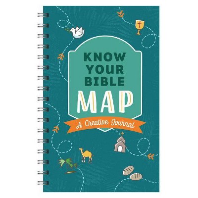 Know Your Bible Map [general Cover] - (Faith Maps) by  Compiled by Barbour Staff (Spiral Bound)