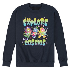 Men's - Care Bears - Explore The Cosmos Graphic Fleece Sweatshirt - 1 of 4