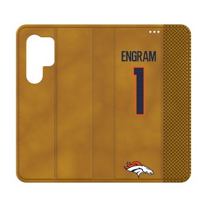 NFL Denver Broncos Players Game Tactic Folio Cell Phone Case for Samsung Galaxy - 1 of 4