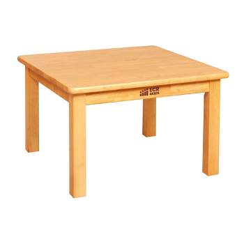 ECR4Kids Hardwood Table with 14in Legs, Kids Furniture, Honey