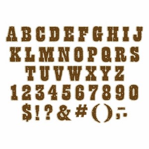 Eureka® Wild Wild Classroom Deco Letters, 181 Characters - 1 of 4