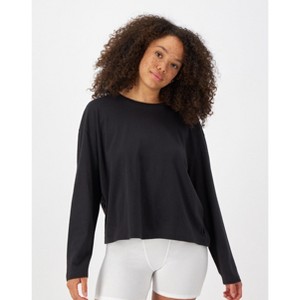 Hanes Originals Comfywear Women's Boxy Long Sleeve T-Shirt - 1 of 4