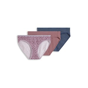 Jockey Women's Organic Cotton Stretch Logo Bikini - 3 Pack - 1 of 4