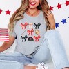 Simply Sage Market Coquette Baseball Red Chart Short Sleeve Tee - 3 of 4