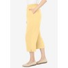 Woman Within Plus Size Petite 7-Day Knit Capri - 4 of 4
