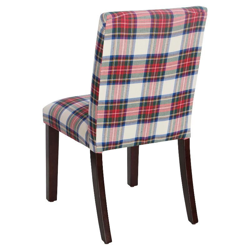 Skyline Furniture Hendrix Dining Chair in Plaid, 5 of 14