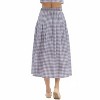 Women's Gingham Skirt - entro - 2 of 4