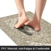 BAGOKIE 3 Pieces Anti Fatigue Kitchen Mats Non-Slip Kitchen Rug Set - 2 of 4
