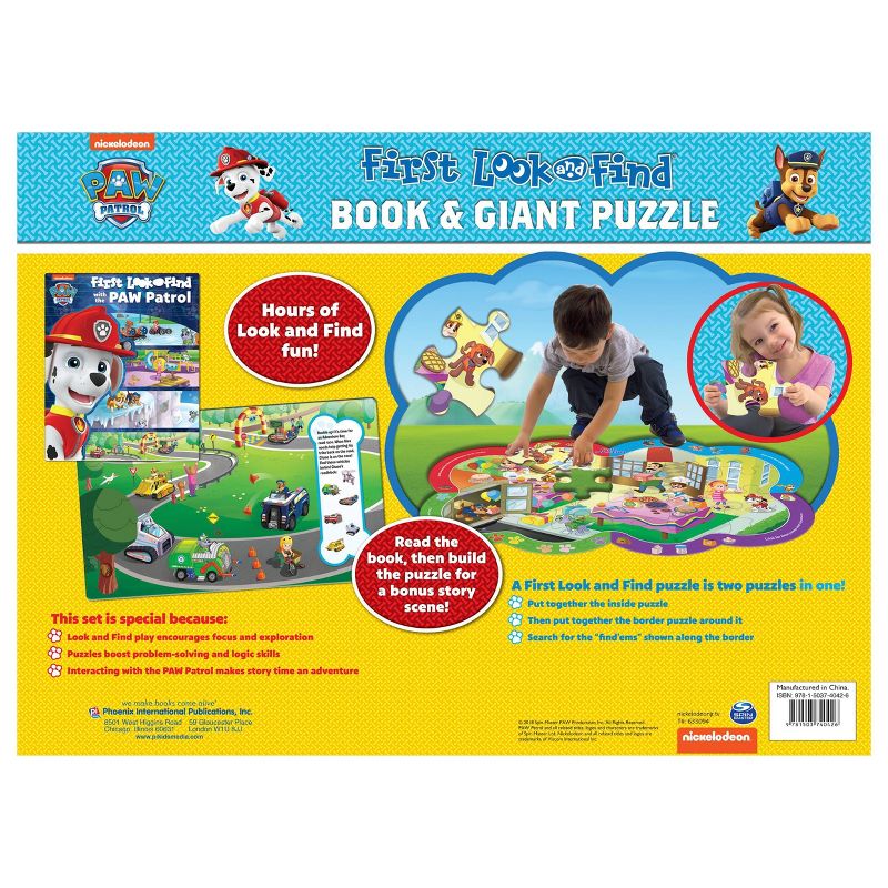 PAW Patrol My First Look and Find Book and Giant Puzzle Box Set - 40pc, 5 of 6