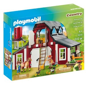 Playmobil Country Barn with Silo 9315 Playset 222pcs - 1 of 4