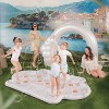 MINNIDIP Exclusive Resort Collection Splash Pad Play Sprinkler - Travertine Tiles: Portable PVC Kids Water Toy - 2 of 4