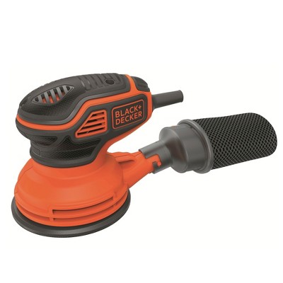 BLACK+DECKER 120V 2 Amp Brushed 5 in. Corded Random Orbit Sander 