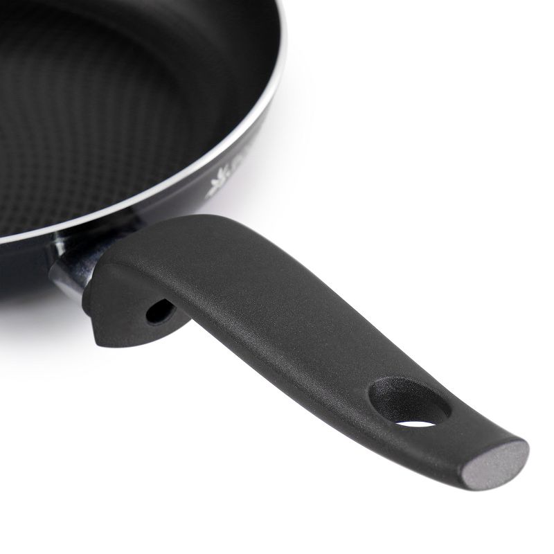 Tosca Cortona 10 Inch Nonstick Aluminum Frying Pan in Cool Black, 4 of 8