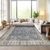 Area Rugs: Washable Non-Slip Vintage Carpet, Soft Low Pile Stain Resistant Rugs for Living Room, Bedroom, Home, Office, Dining Room - 3 of 4