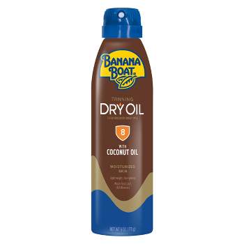 Banana Boat Dry Oil Clear Sunscreen Spray - 6oz