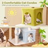 Tangkula 71" Large Cat Tree Multi-level Cat Tower Furniture w/ Scratching Ramp - 4 of 4