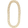 Spooky Central Gold Necklace Chain for Halloween & Hip Hop Party, Cuban Link, 36 In - image 2 of 4
