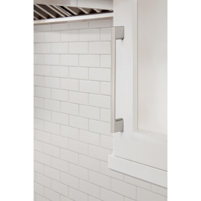 Satin Nickel 6-5/16 Inch Cabinet Pulls, 10 Pack