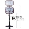 Basketball Hoop System w/Wheels,Height Adjustable Basketball Stand for Teens Adults Indoor Outdoor - 2 of 4