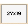 PosterPalooza | Classic Modern Yellow Picture Frame - UV Acrylic, Backing Board, Hanging Hardware Included - 2 of 4