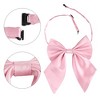 INSPIRE CHIC Women's Pre-Tied Bowknot Solid Color Ribbon Bow Ties - 3 of 4