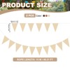 Unique Bargains 49ft Felt Fabric Soft Touch Wear-resistant Reusable Banner 2 Pcs - 2 of 4