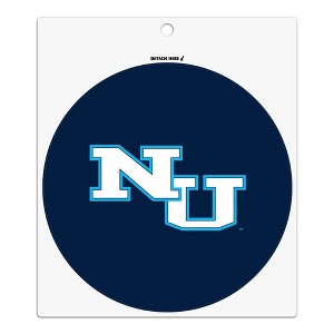 Northwood University Primary Logo Automotive Car Refrigerator Locker Vinyl Circle Magnet - 1 of 4