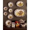 Spode Woodland 19" Octagonal Serving Platter, Platter for Thanksgiving, Dinner Parties, and Other Events, Made from Fine Porcelain, Turkey - 3 of 4